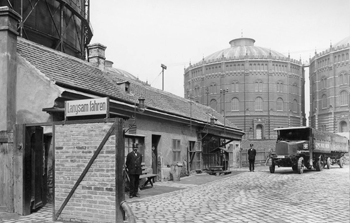 Gasometer - in Betrieb